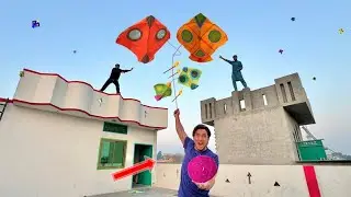 Lahore Basant New Kite Catch Tricks Fire | Kite Fly Catch 2026