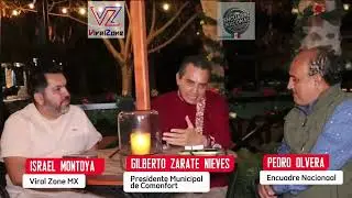 Entrevista con Gilberto Zarate Nieves, Presidente Municipal de Comonfort Guanajuato  #ViralZone 