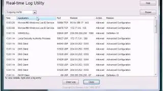 Norman Personal Firewall - Settings and Configuration