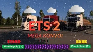 ETS2 MEGATOUR 🚛 | Von Honningsvåg bis zur deutschen Grenze | Teil 1