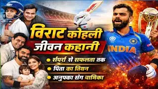 Virat Kohli Life Story in Hindi | विराट कोहली का जीवन परिचय | Struggle to Success, cricket news 