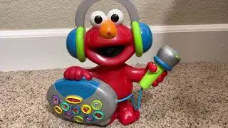 Mattel/Fisher Price 2005 Sesame Street Elmo&rsquo;s Greatest Hits Toy - ALL 10 SONGS & PHRASES