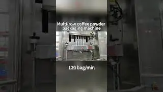 Multi-Lane Coffee Powder Automatic Packaging Machine | High-Speed Sachet Packing