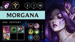Morgana Support vs Sona - NA Grandmaster Patch 25.17