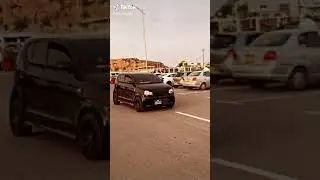 Suzuki Alto modified driving in Pakistan Karachi #suzuki #alto black colour