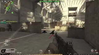 Aggressive gameplay TDM Killhouse COD4  PC