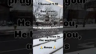 God never forgets you | 1 Samuel 1:19| He answers your prayers| @WordofFaith-m2r