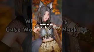 Get These Cute Wolf Ears and Mask for Blings! 🐺- Infinity Nikki V2.0