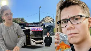 אימצנו דג באמצע סיור ברמלה ( מצחיק בטירוף ! )