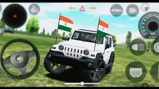 White Beast Mahindra Thar Roxx 😈 | Extreme Offroading in Indian Cars Simulator 3D