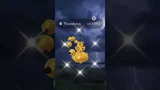 DID I GOT SHUNDO THUNDURUS?! 😱⚡ | Pok&eacute;mon GO #pokemon #pokemongo #youtubeshorts