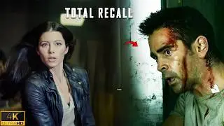 Colin Farrell & Jessica Biel Fight Together | Total Recall (2012)