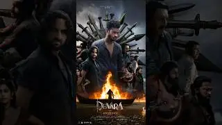 Devara Movie Poster Editing Design #devara #devarapart1 #ntr #shorts