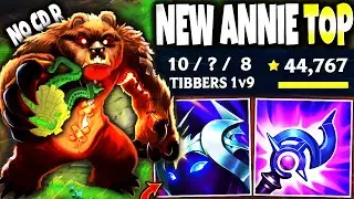 New ANNIE BUFFS Made Tibbers with our Max Pen Season 13 Build to 1v9 🔥 LoL Top Annie s13 Gameplay