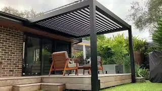 Pergolă Bioclimatică Stronex &ndash; Confort și Eleganță pentru Spațiul Tău Exterior!
