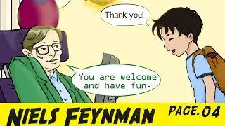 Coloring p.04 | Comic: Niels Feynman | Speed painting