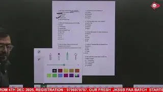 FRESH JKSSB 2025 | MCQ'S | MR JUNAID SIR |  IGNITED MINDS