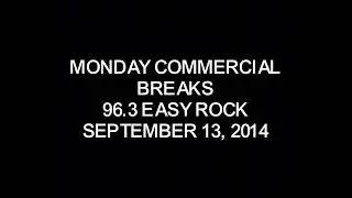 Monday Commercial September 13, 2014