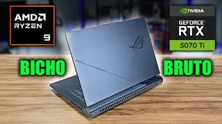 ESSE NOVO ROG STRIX G16 É TANQUE DE GUERRA, DESEMPENHO DE SOBRA EM TUDO!