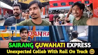Sairang-Guwahati Express Interior 😳 Unexpected Collab With @RunOnTrack 🤓