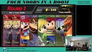 Four Noobs Archives: Super Smash Bros. for Wii U Gameplay Session, 6/18/2017