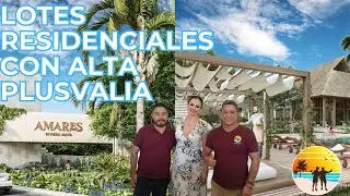 Lotes residenciales con Alta plusvalia en venta , Amares, playa Mamitas sin sargazo 13 mayo