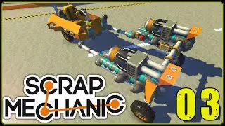 Scrap Mechanic || Scrappy Racers #3 | Starwars Podracer!
