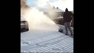 Аккумуляторная лопата antisnow