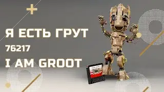 Сборка LEGO Super Heroes Я есть Грут | I am Groot 76217 build