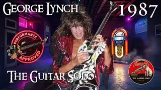 George Lynch EPIC GUITAR SOLO | 38 years ago 1987 | Lost In Time Media