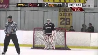 Rowan Men's Ice Hockey vs. Temple Highlights