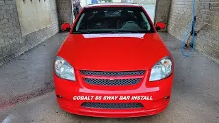 How do You Improve the Handling on Your FWD Car?  Chevy Cobalt SS Rear Sway Bar Install!