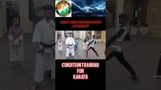 Powerful Mawashi Geri Kick 🔥 Back Strength Training #karate #mawashigeri #karatelife #karateshorts