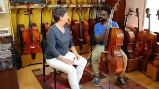 Scala Corta, Visit with Voss Violins, OkCello and Stephanie Voss