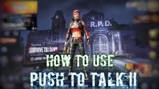 How to Use Push to Talk In Pubg Mobile !! | PUBG Mobile 0.11 Update | PUBG Mobile