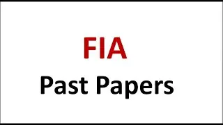 FIA Constable, ASI, Sub Inspector Test Preparation &ndash; Important Questions