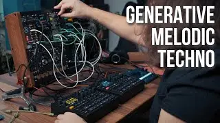 Syntakt, Digitakt & Eurorack - Melodic Techno (Generative) #jamuary