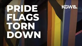 Pride banners torn down at Vancouver bar