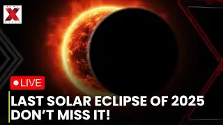 Solar Eclipse 2025 LIVE: Last Solar Eclipse of 2025 Visible Tonight | NewsX World