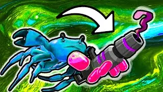 Elemental Glue Auto Shotgun Build In Crab Champions!