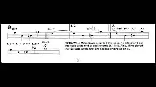 Dave Brubeck - In your own sweet way (Jazz Play Along sheet music)