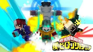NEW MY HERO ACADEMIA IN MINECRAFT...| MY HERO ACADEMIA ADDON | MINECRAFT