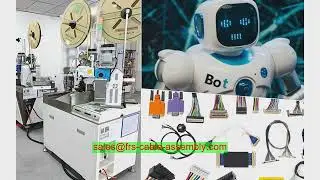 Cablaggio cavi personalizzato Connettore LVDS sulla scheda madre Assiemi di cavi coassiali LVDS per