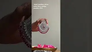 Silver oxidise jewellery #SilverJewellery #Silver92.5 #TrendingVideo #new article #Silver #Oxidise