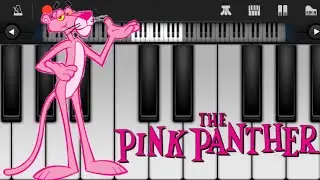 Pink Panther Theme song. piano tutorial