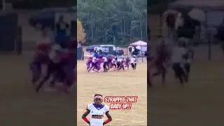 BIG GAME AND HAD TO STRAPPED THAT BABY UP #esports #football #elitefootball  #sports  #shortsvideo