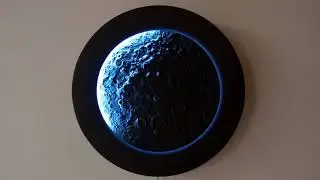Moonii Wall Clock - Phases of Moon