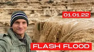 Flash Flood in Israel 01.01.2022
