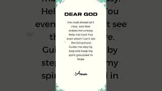 A Prayer for Guidance During Uncertain Seasons