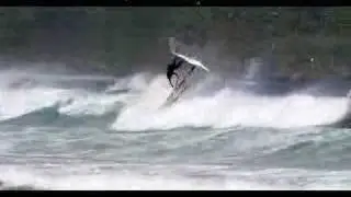 Timo Mullen Goita. Windsurfing Cornwall